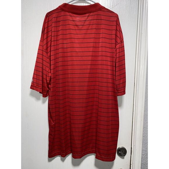 2XL SL Cardinals Polo MLB Short Sleeve Red Stripe Collar Baseball Logo - Picture 6 of 6